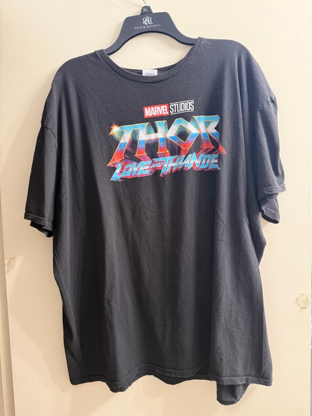 Marvel Studios Thor: Love and Thunder Black Graphic Tee size 3x